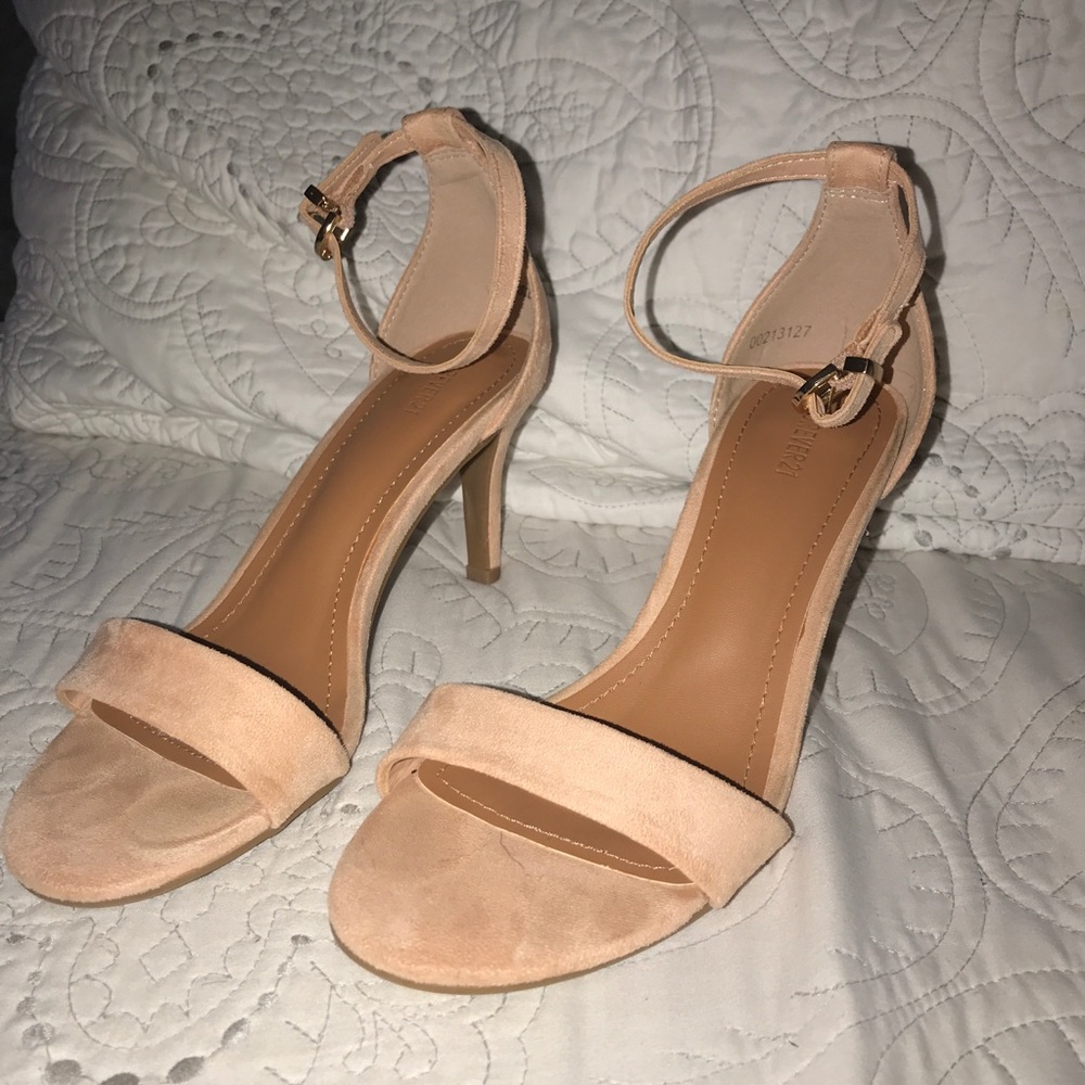 Forever21 nude/blush heels